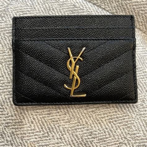 buy ysl card holder